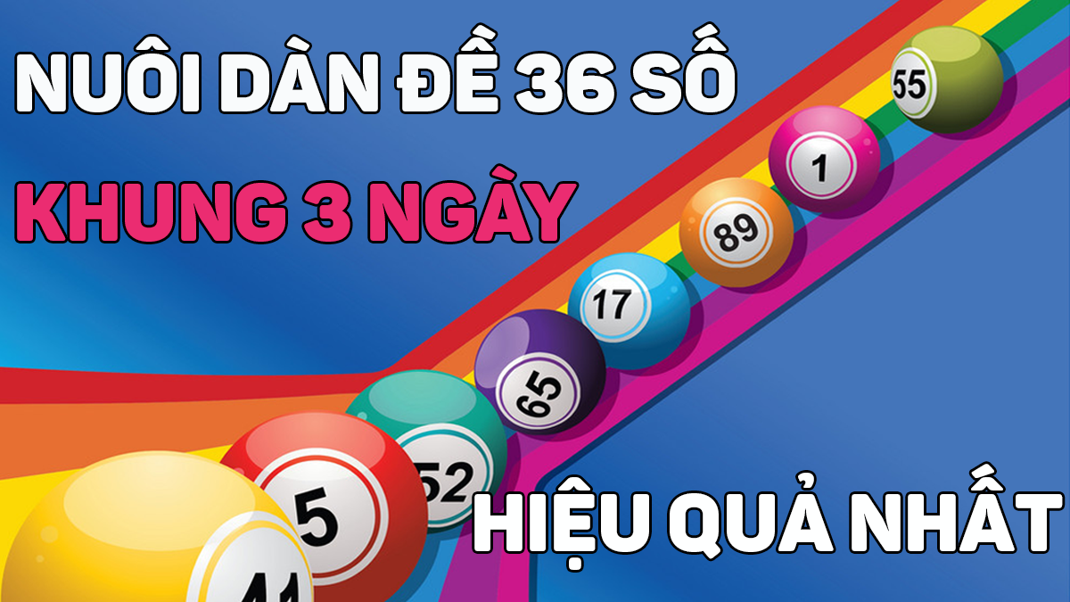 Nuôi dàn 36 số khung 3 ngày ban đầu hơi tốn kém tài chính